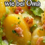 Rezept für Kartoffelsalat mit Essig und Öl. Leckeres, einfach zu machendes Rezept
