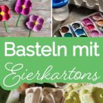 Bastelideen mit Eierkartons. So macht Upcycling Spaß! Schöne Deko und praktische Helfer aus leeren Eierpappen.
