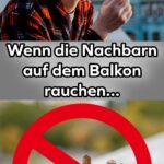 So bringst du deine Nachbarn dazu, nicht mehr auf dem Balkon zu rauchen