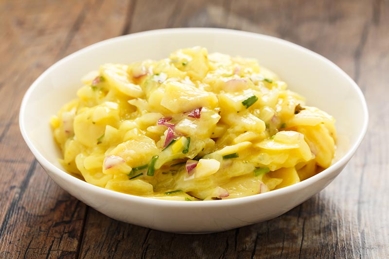 Kartoffelsalat wie bei Oma – Rezept mit Essig, Öl und Brühe