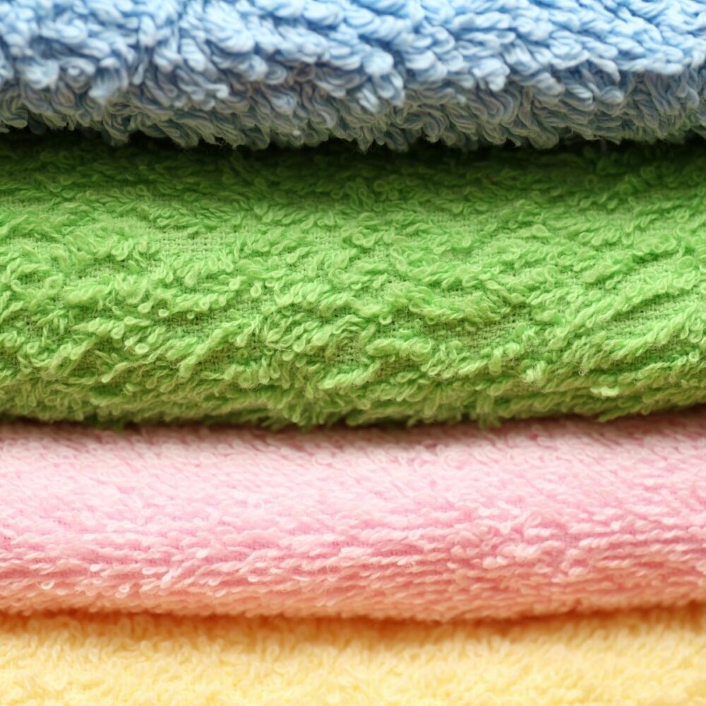 Handtuch-Upcycling-Ideen. Alte Handtücher weiterverwenden.