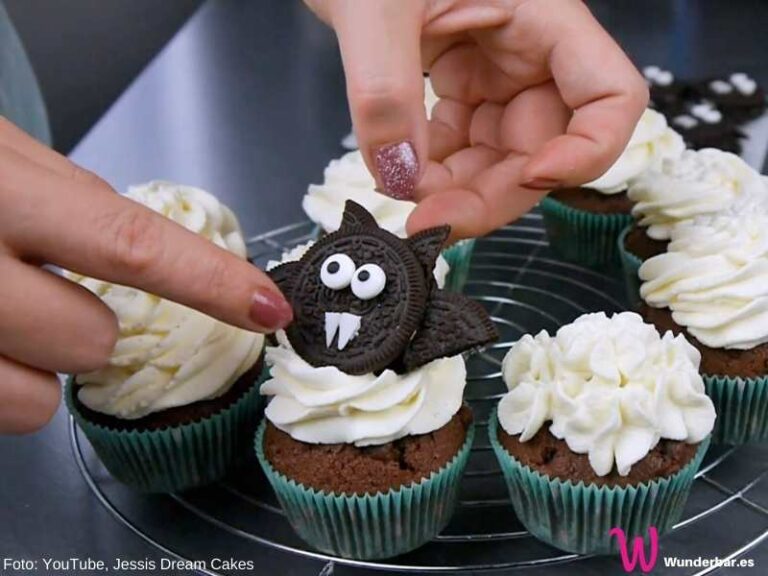 Halloween Cupcake Förmchen & Topper – 24-teiliges Set Mit Geistern, Fledermäusen, Kürbissen Für Die Party-Deko