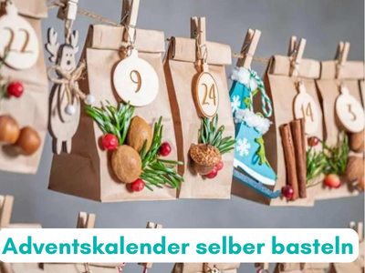 Adventskalender selber basteln