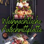 Kalte Platten für das Weihnachtsessen mit Gästen