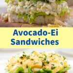 Dieser Brotaufstrich aus Eiern und Avocado ist so gut, den wirst Du direkt nochmal zubereiten! Avocado Eier Salat Sandwich.