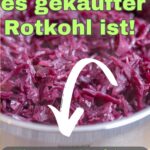 So wird fertig gekaufter Rotkohl richtig gut und lecker!