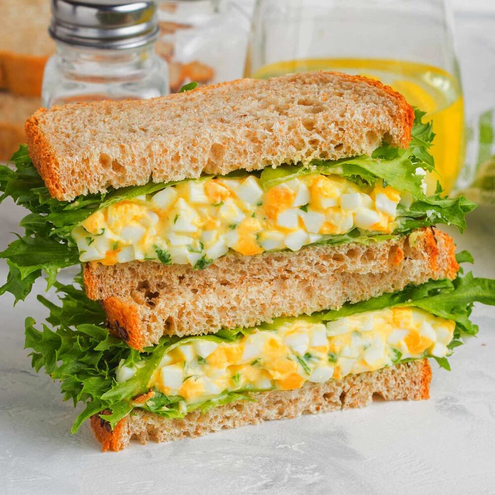 Avocado-Eiersalat Sandwich