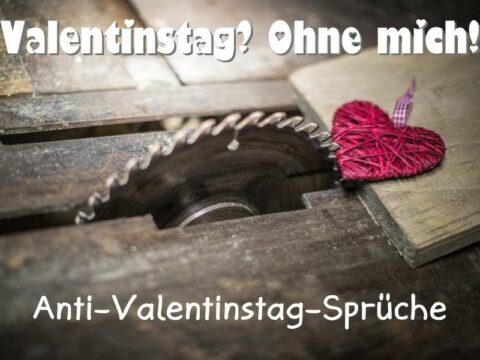 Anti Valentinstag Sprüche Liebe Grüße der etwas anderen Art