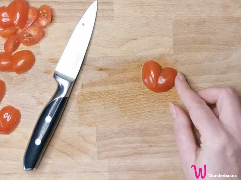 Tomatenherzen sind perfekt für Valentinstag und Muttertag