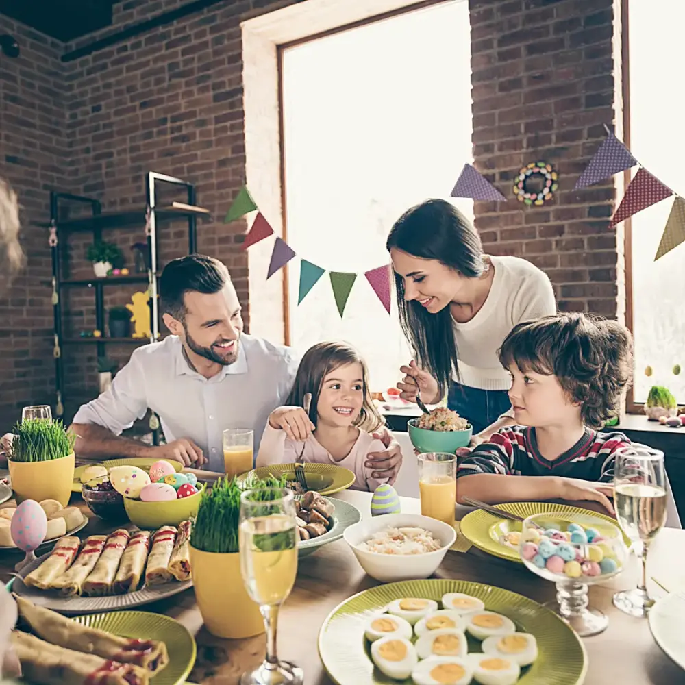 Osterfrühstück mit der ganzen Familie. Leckere Ideen für den Osterbrunch.