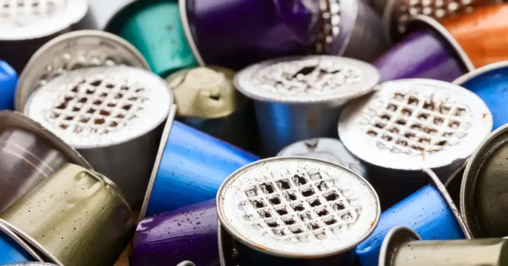 Basteln mit Kaffeekapseln, Upcycling Ideen für leere Nespresso-Kapseln