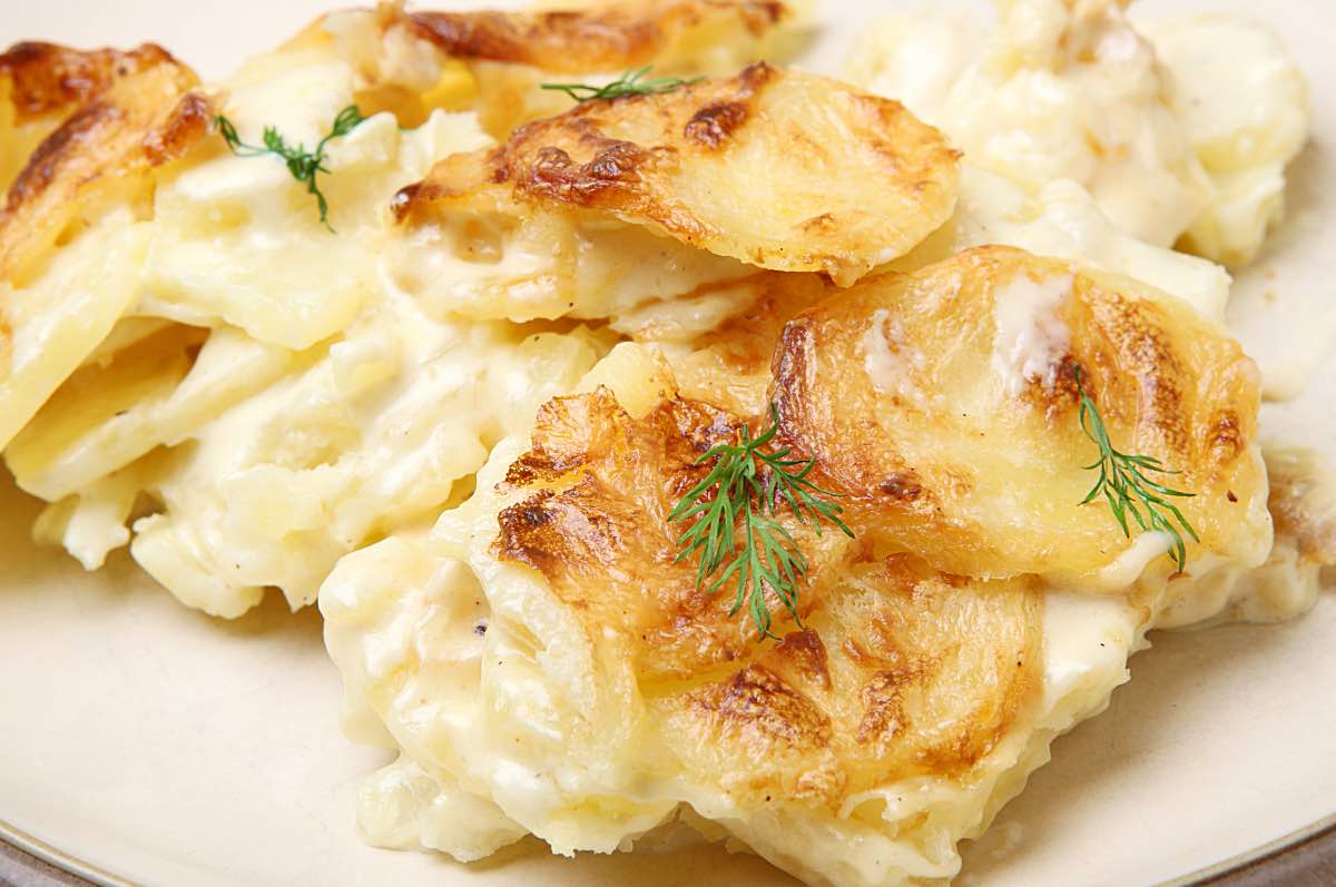 Kartoffelgratin mit Käse
