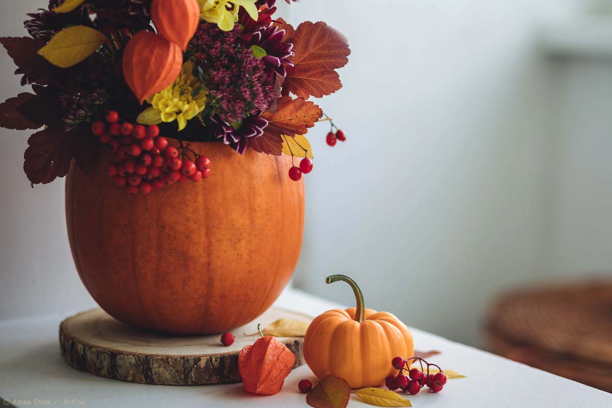 2 Stück Herbst Kürbis Laternen Aus Glas - Batteriebetriebene Deko Für Halloween & Erntedankfest | Orange