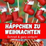 Appetitliche und festliche Ideen für Weihnachten und die Adventszeit. Entdecke handliche Würstchenspieße, bezaubernde Käsespieße und andere schnelle, köstliche Ideen. Alle Häppchen sind in Windeseile zubereitet und zaubern allen Gästen ein Strahlen in die Augen.