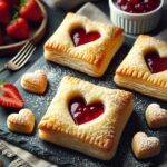 Valentinstag Blätterteig