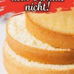 Tipps gegen trockenen, bröseligen Biskuit und einem einfachen Rezept für fluffigen Biskuitteig und Tortenböden.