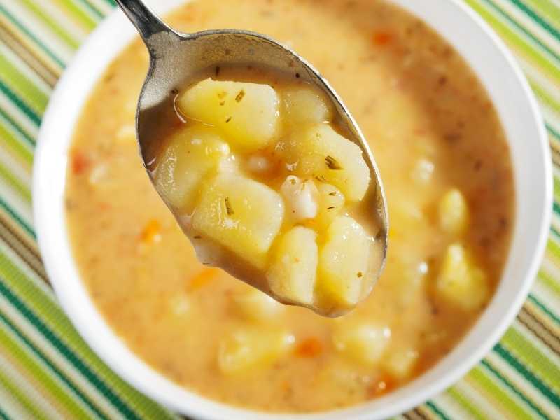 Das beste Rezept für Kartoffelsuppe.
Kartoffelrezepte für jeden Tag!