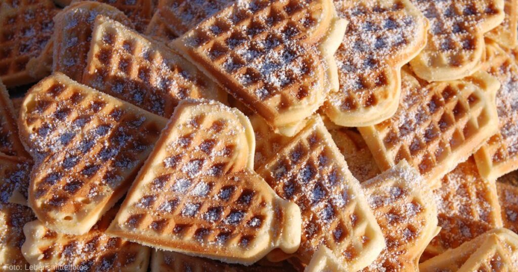 Die besten Waffelrezepte für Herzwaffeln