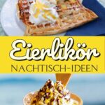 Cremiges Eierlikör-Dessert im Glas mit Sahne, Schokosauce und Erdbeeren – perfekter Nachtisch für Erwachsene zu Ostern oder Weihnachten. Festliches Dessert mit Alkohol, schnell gemacht, ideal für Gäste oder besondere Anlässe. Ob als Dessert im Glas, mit Waffel oder als Soufflée: Diese Eierlikör-Desserts sind einfach, ausgefallen und unwiderstehlich lecker.