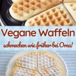 Rezept für vegane Herzwaffeln ohne Milch, Ei und Butter