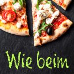 Rezept für selbst gemachten Pizzateig