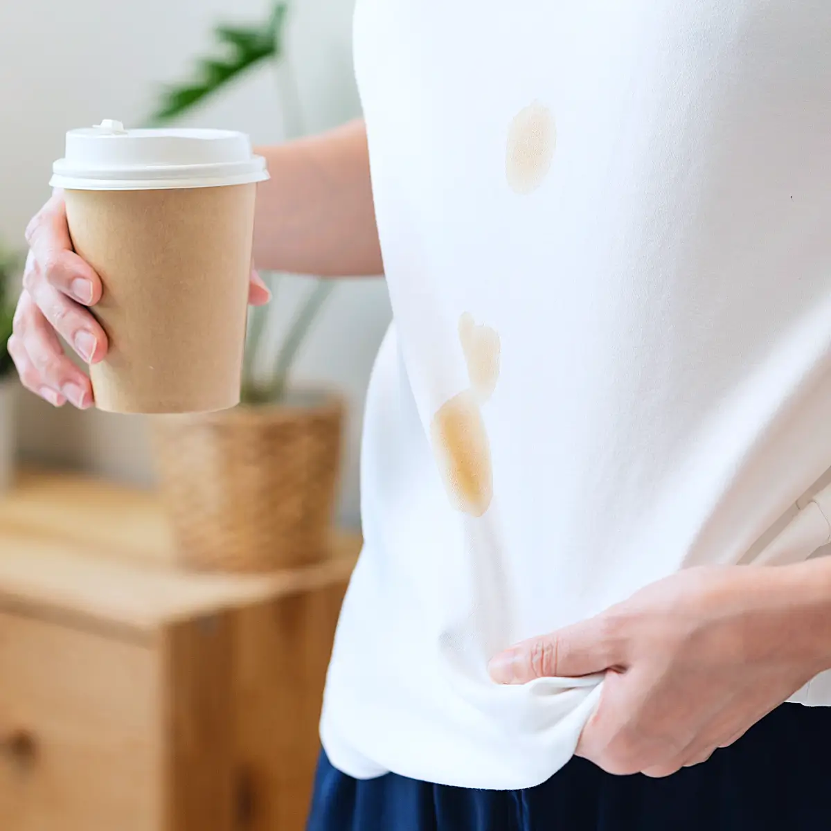 Kaffeefleck rückstandslos entfernen