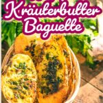 Dieses Kräuterbutter-Baguette lässt sich nicht nur super einfach zubereiten, sondern auch perfekt vorbereiten oder einfrieren. Ideal, wenn du Gäste erwartest oder dein Grillbuffet stressfrei vorbereiten möchtest. Du brauchst nur ein frisches Baguette und selbstgemachte oder gekaufte Kräuterbutter – und schon hast du eine köstliche Beilage, die garantiert alle begeistert. Auch lecker zu Suppe, Salat oder Pasta! Jetzt Rezept speichern und immer griffbereit haben.