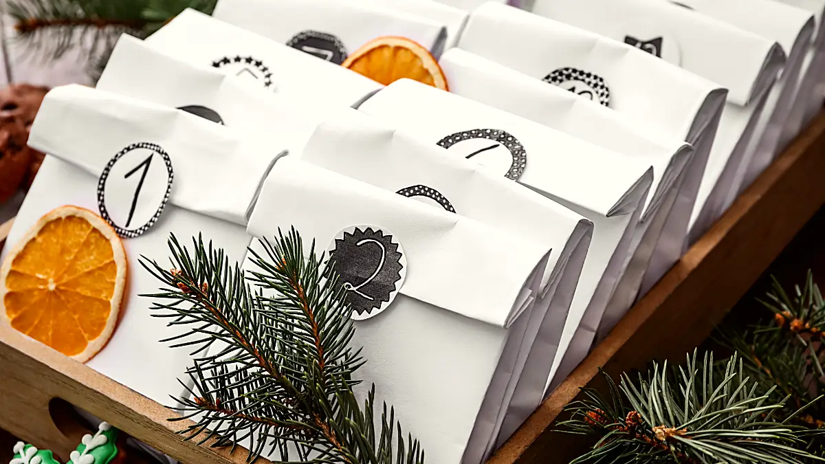 Schnelle, einfache Ideen für Adventskalender