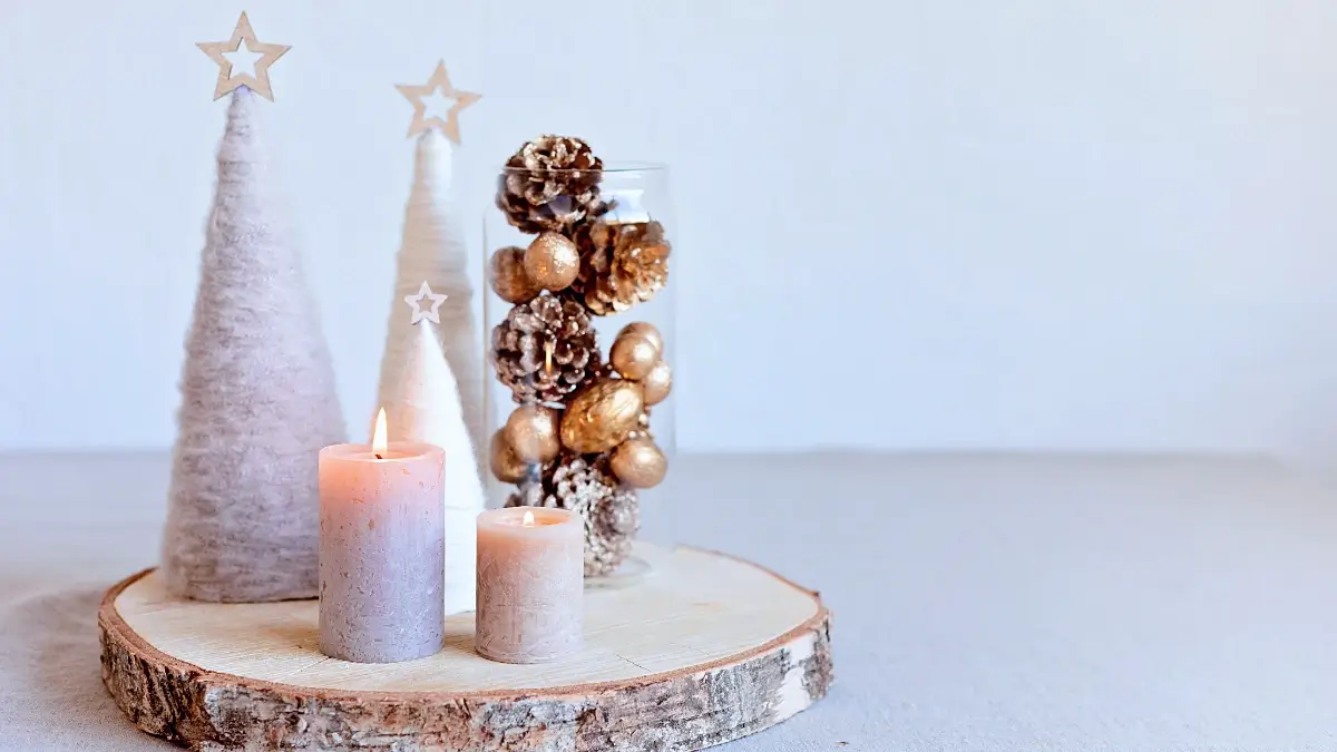 Skandinavische Weihnachtsdeko