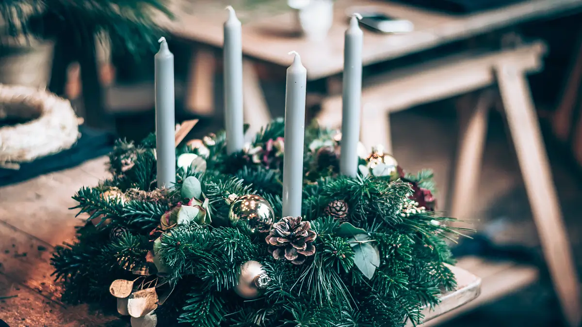 Schlichte und schöne Ideen für den Advent