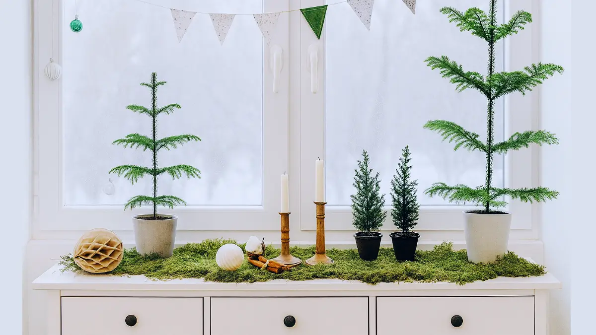 Nordisch-schlichte Deko für die Winterzeit