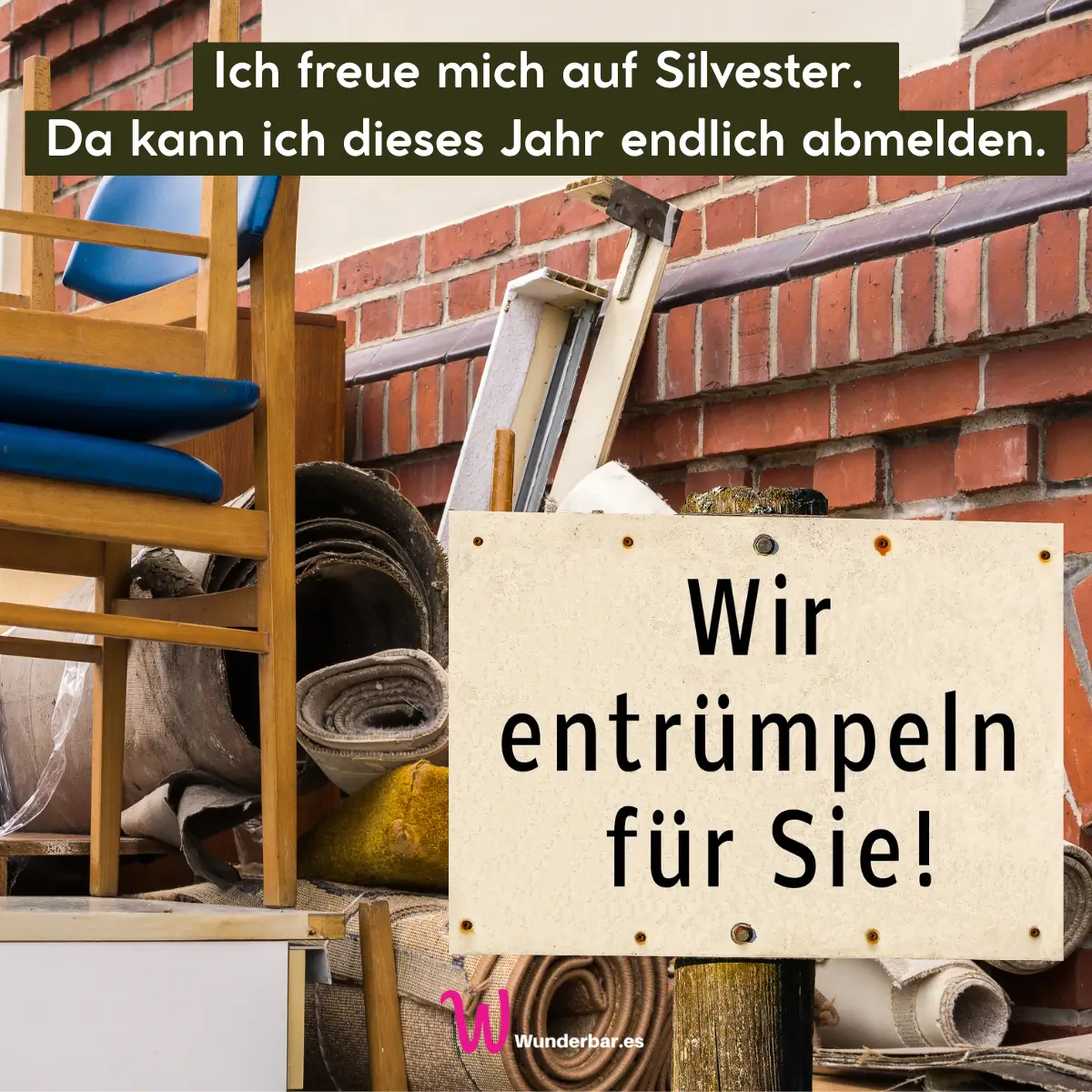 Sarkastische Silvestersprüche