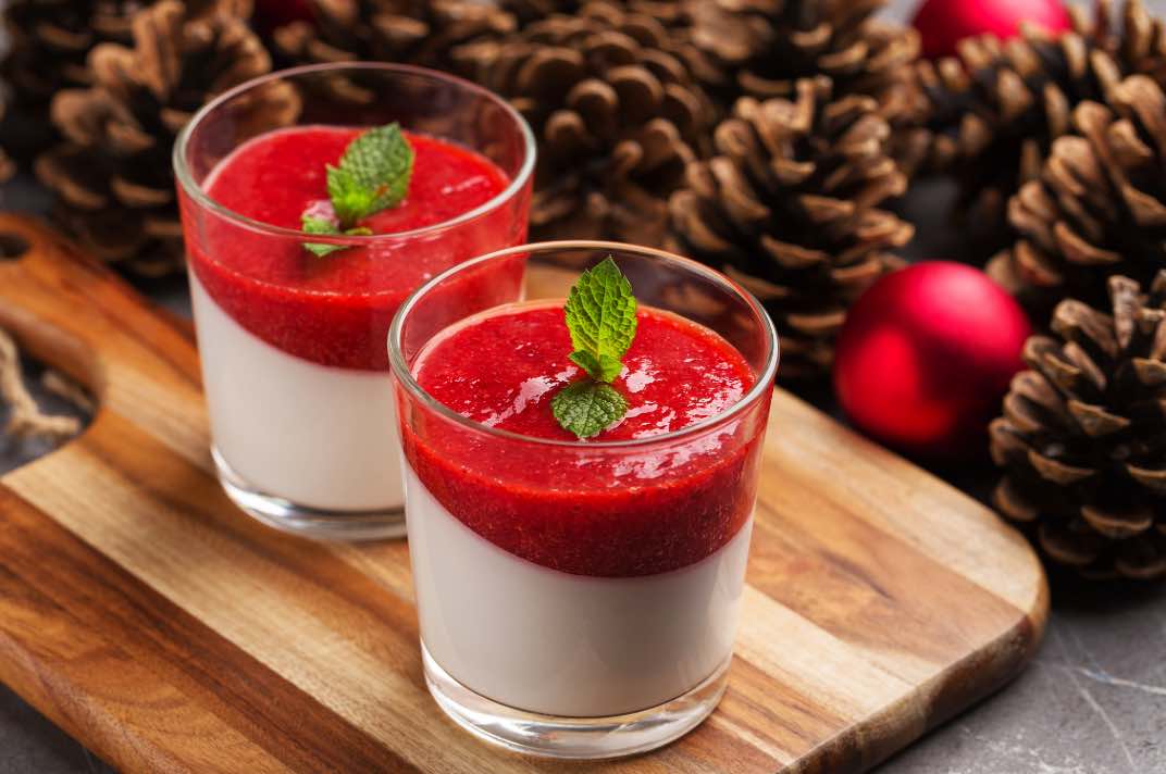 Bayrische Creme mit Frucht