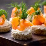 Fingerfood mit Räucherlachs