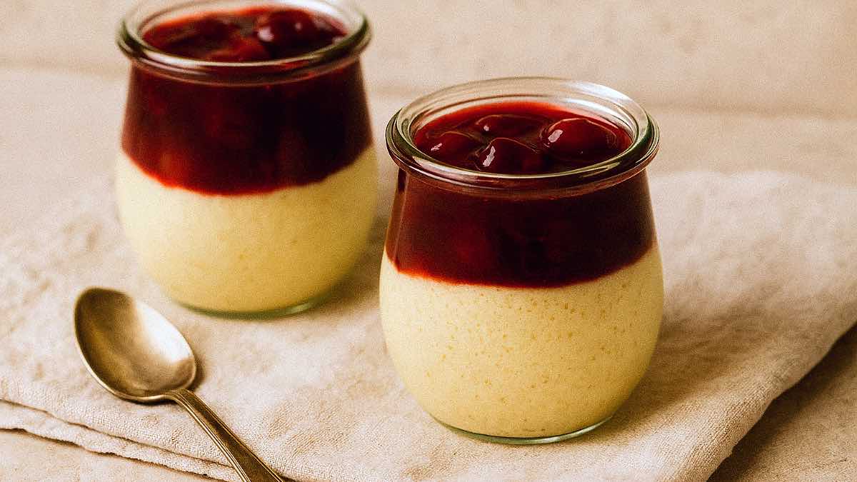 Rezept für Marzipan-Mousse ohne Ei und Gelatine