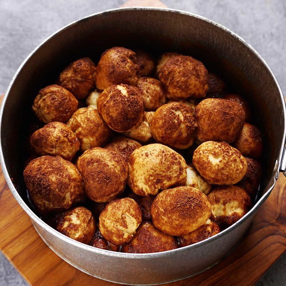 Einfaches Rezept für Zimt-Zupfbrot