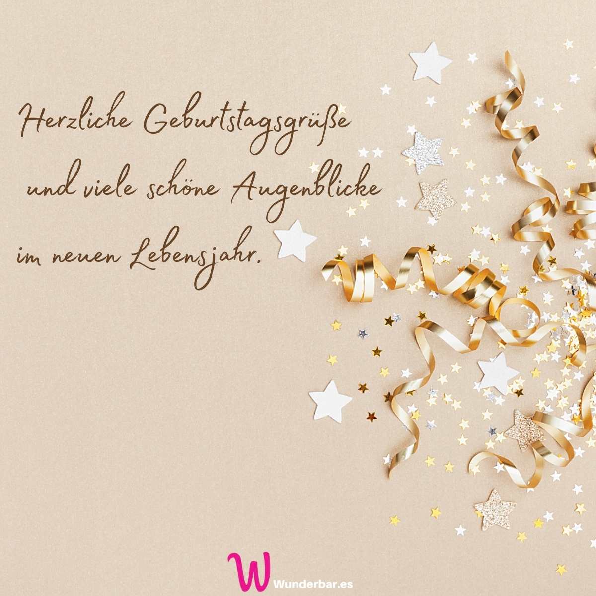 Glückwunsch zum Geburtstag für Whatsapp