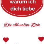 Liebesliste mit 100 Dingen, die ich an dir liebe