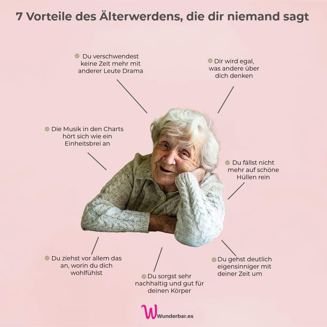 Vorteile des Älterwerdens