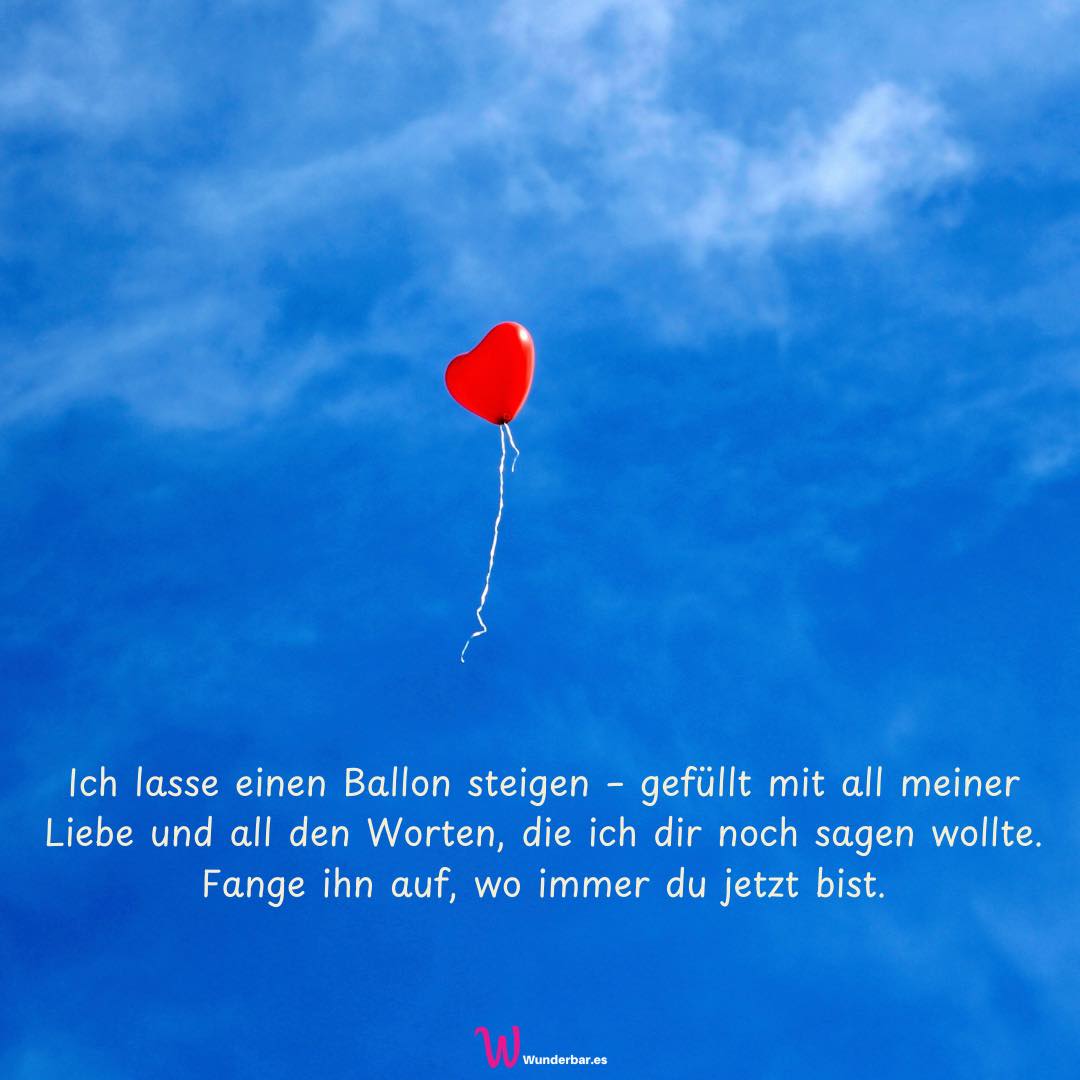 Grüße in den Himmel
