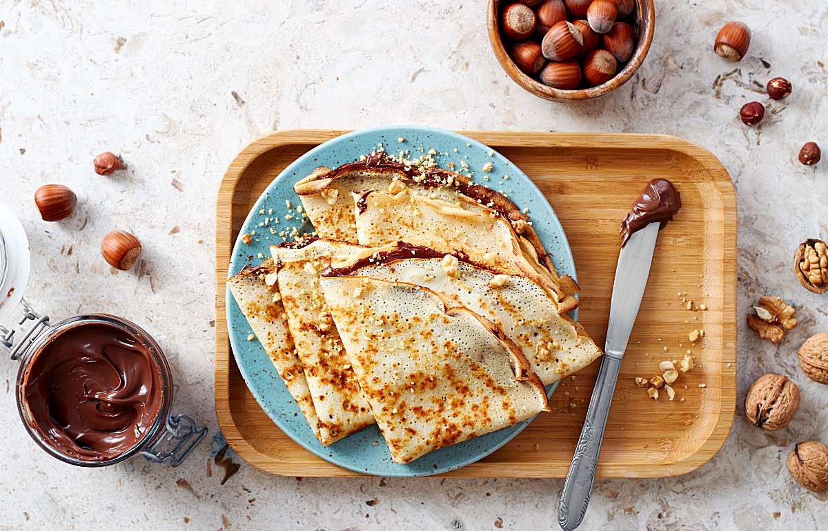 Crêpes mit Nutella