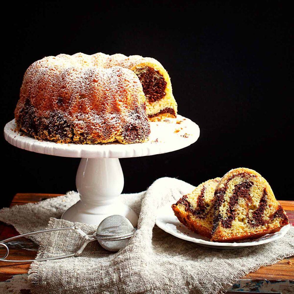 Marmorkuchen nach Omas Rezept