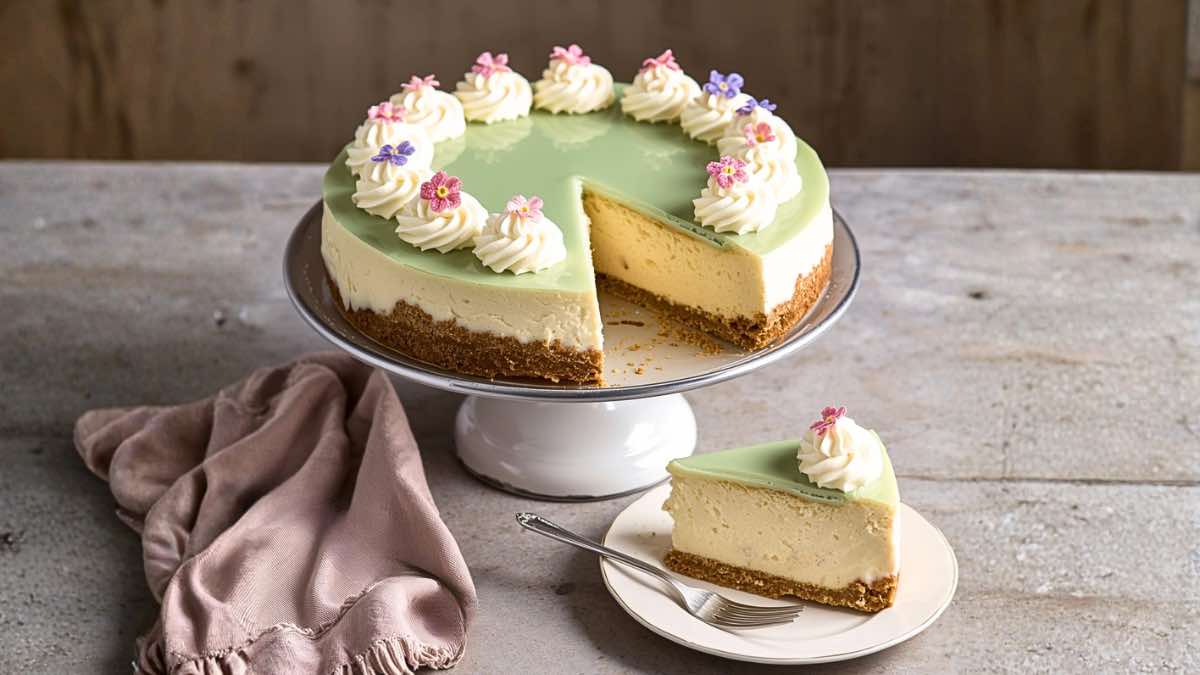 Waldmeister Torte ohne Backen