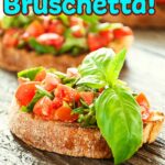 Bruschetta gehört zu den bekanntesten Gerichten der italienischen Küche. Das einfache Rezept mit Tomaten und knusprigem Brot ist gesund, mediterran und ideal als Vorspeise, Snack oder kleine Hauptspeise im Sommer.