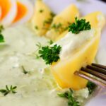 Original Frankfurter Grüne Soße mit 7 Kräutern, Eiern und Kartoffeln einfach selber machen – klassisch, frisch und typisch hessisch.