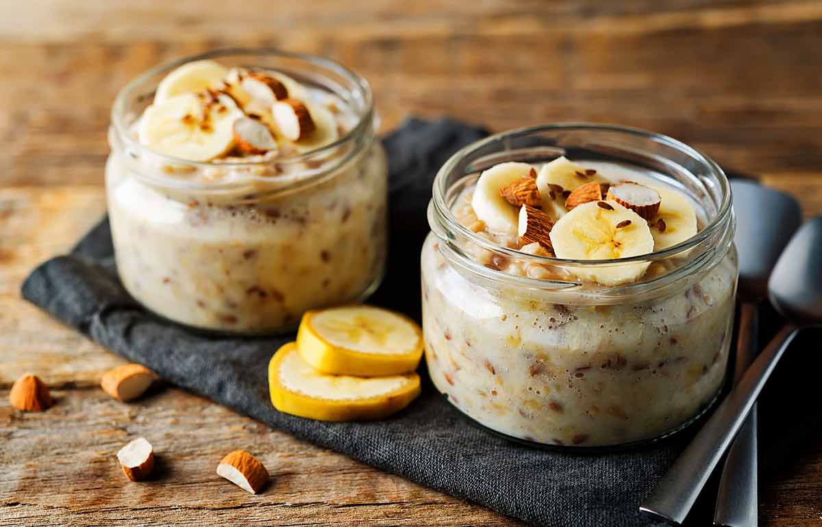 Overight Oats mit viel natürlichem Protein