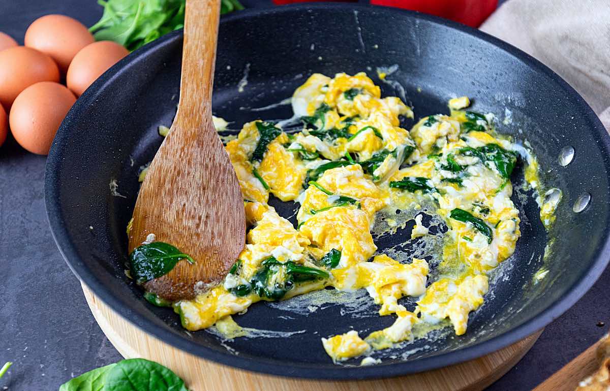 Protein Frühstück mit Rührei