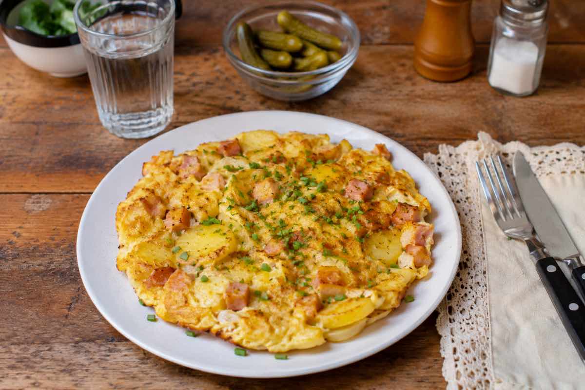 Bauernfrühstück schnell und einfach