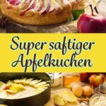 Saftiger Apfelkuchen aus einfachem Rührteig mit vielen Apfelspalten und Zimt, ein gelingsicheres Kuchenrezept für Herbst und Apfelzeit.