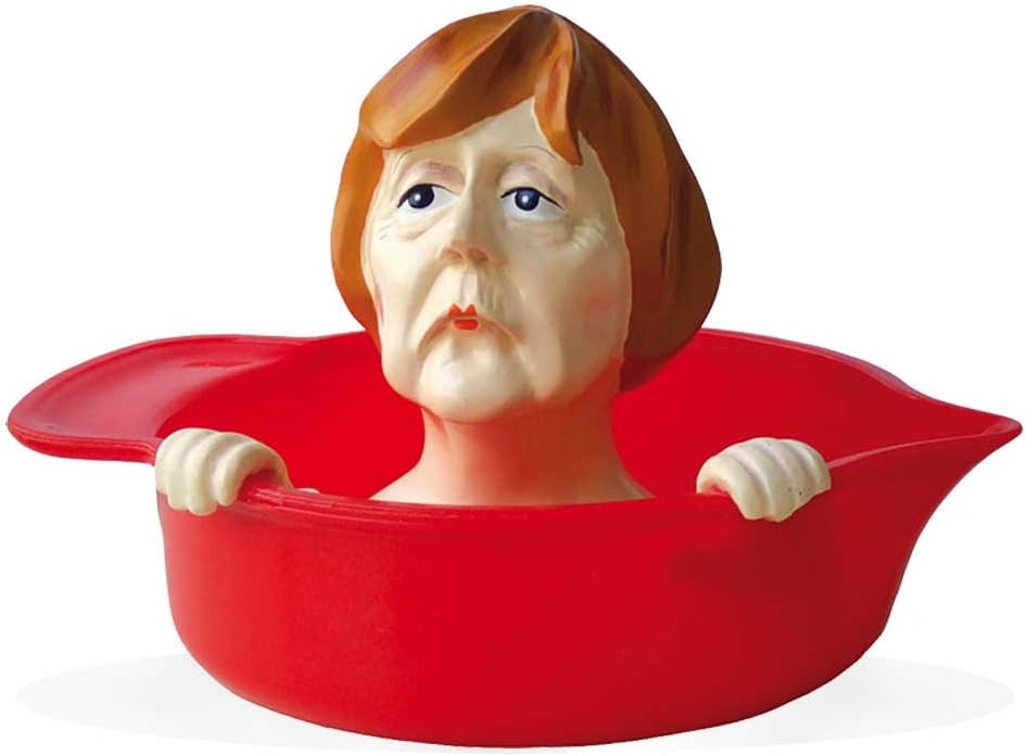 Merkel-Zitronenpresse fürs Schrottwichteln

